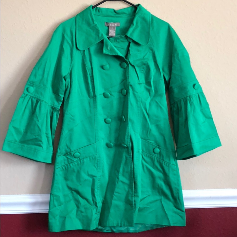 Kenar Green Peacoat